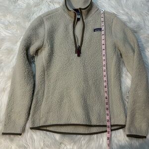 Patagonia Off-White Fleece Jacket